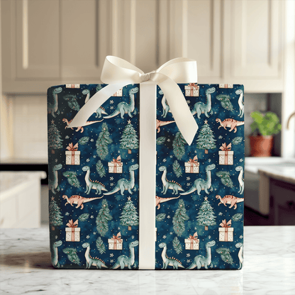 Dino - Mite Surprise - Wrapping Paper - Aspen & Arlo