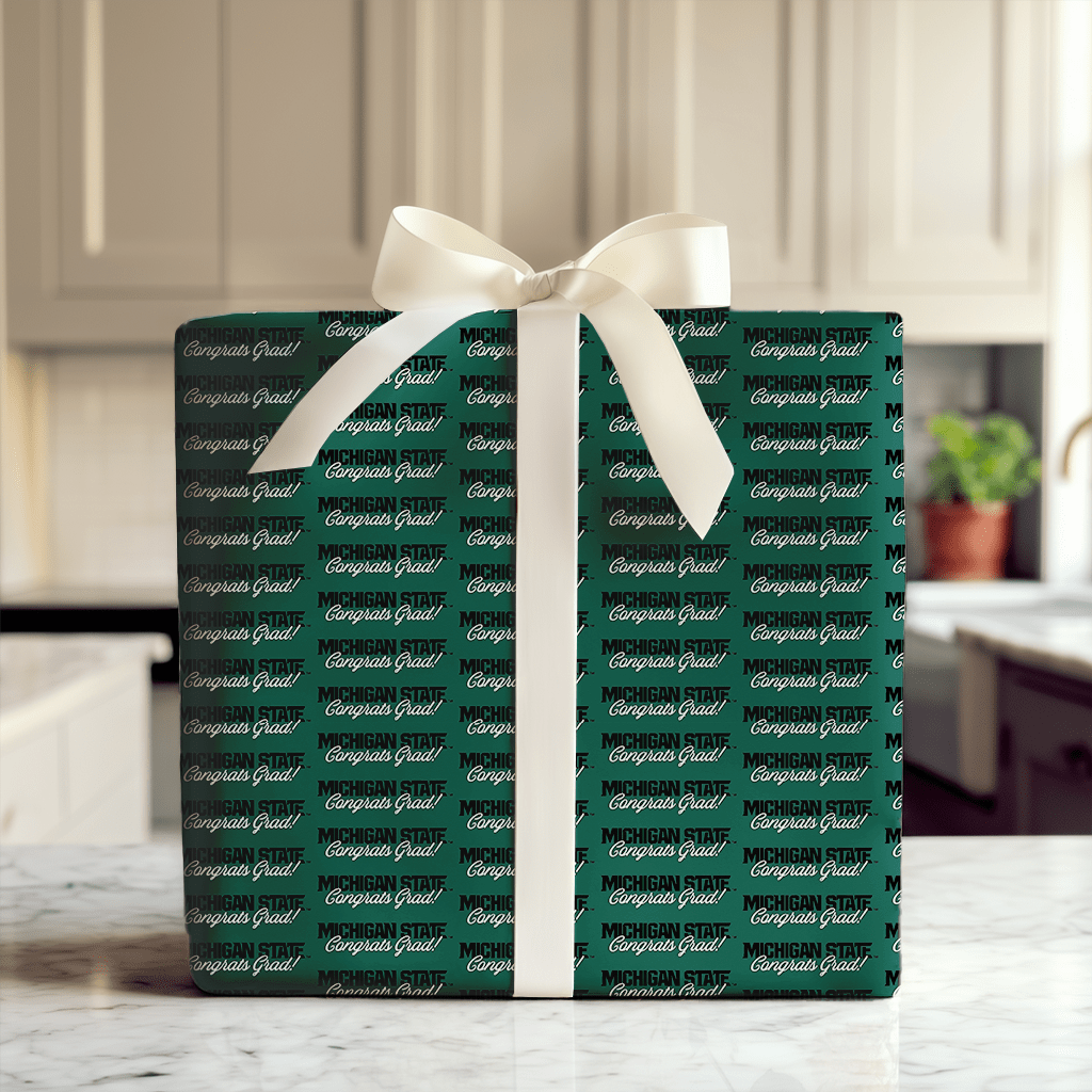 Congrats MS Grad - Wrapping Paper - Aspen & Arlo
