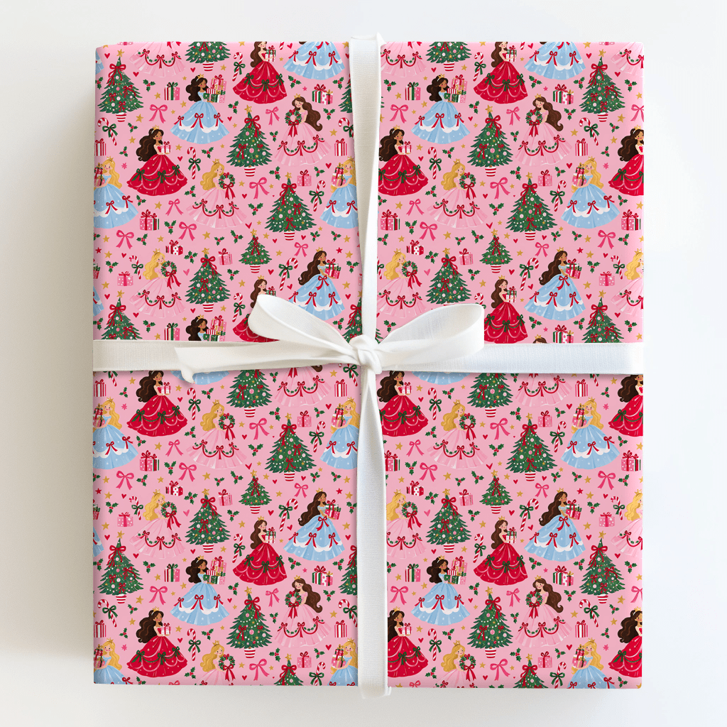 Princess Present Party - Wrapping Paper - Aspen & Arlo
