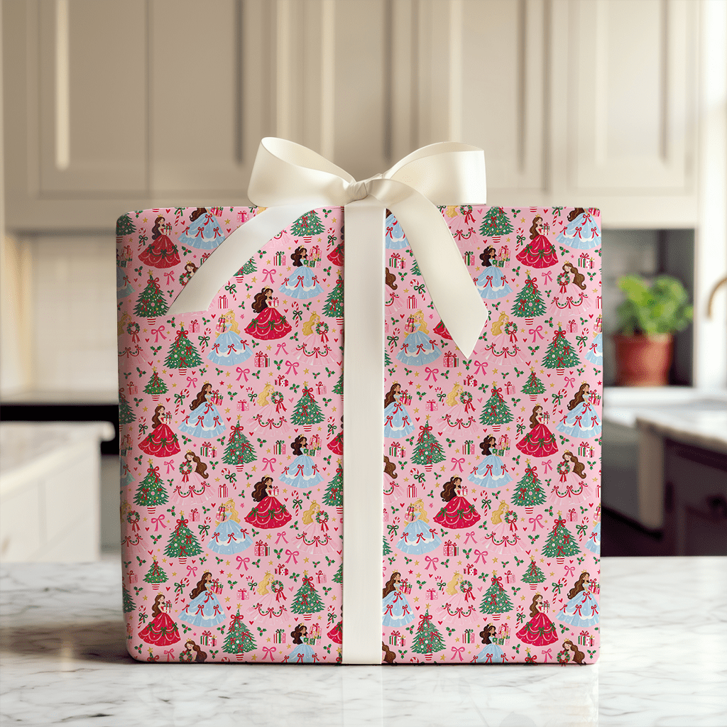 Princess Present Party - Wrapping Paper - Aspen & Arlo