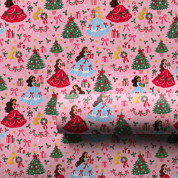 Princess Present Party - Wrapping Paper - Aspen & Arlo