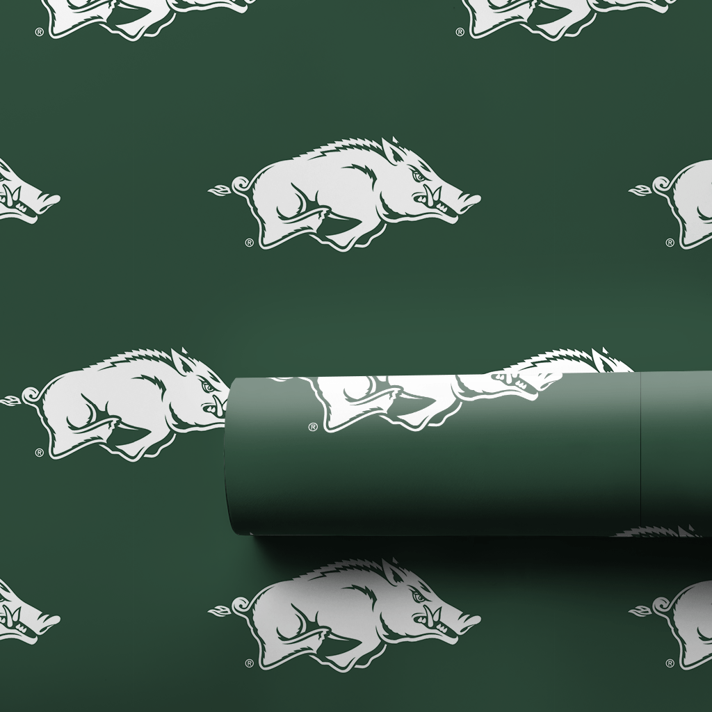 Hogs in the Holly - Wrapping Paper - Aspen & Arlo