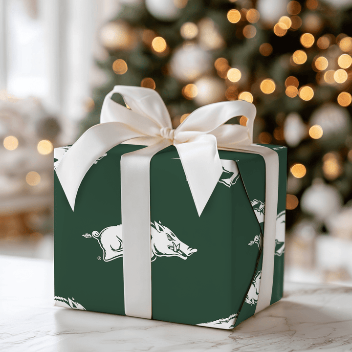 Hogs in the Holly - Wrapping Paper - Aspen & Arlo