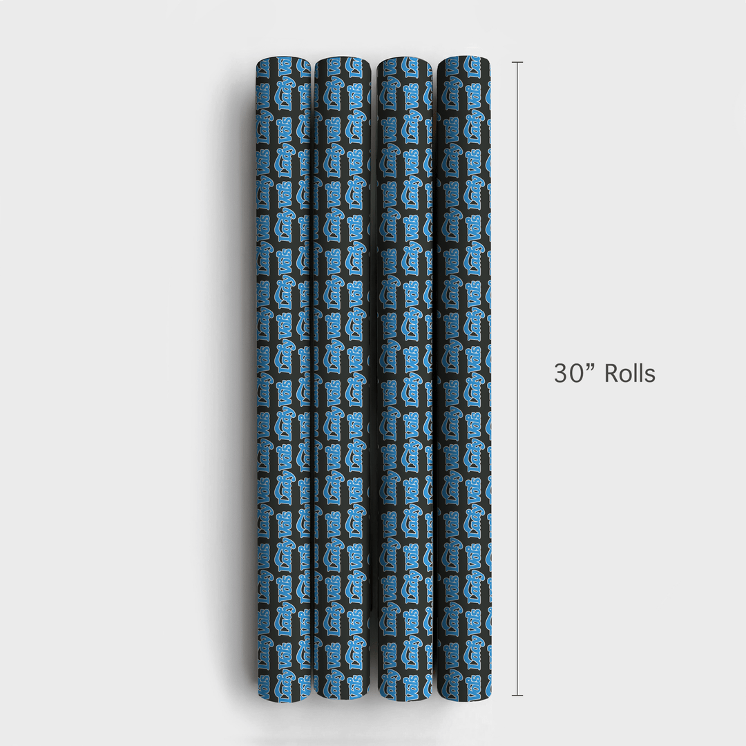 Lady Power T - Wrapping Paper - Aspen & Arlo