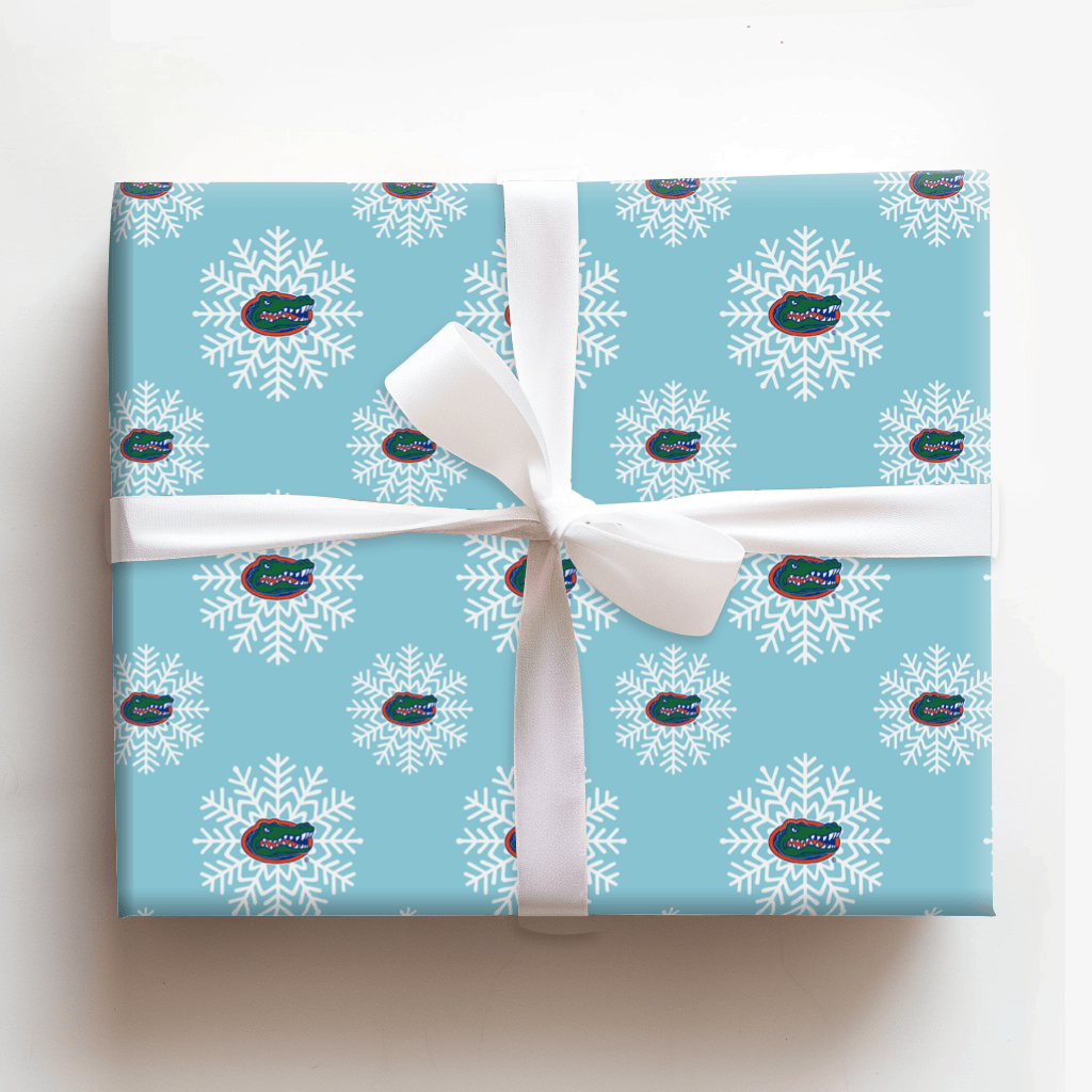 Everglade Frostflake - Wrapping Paper - Aspen & Arlo