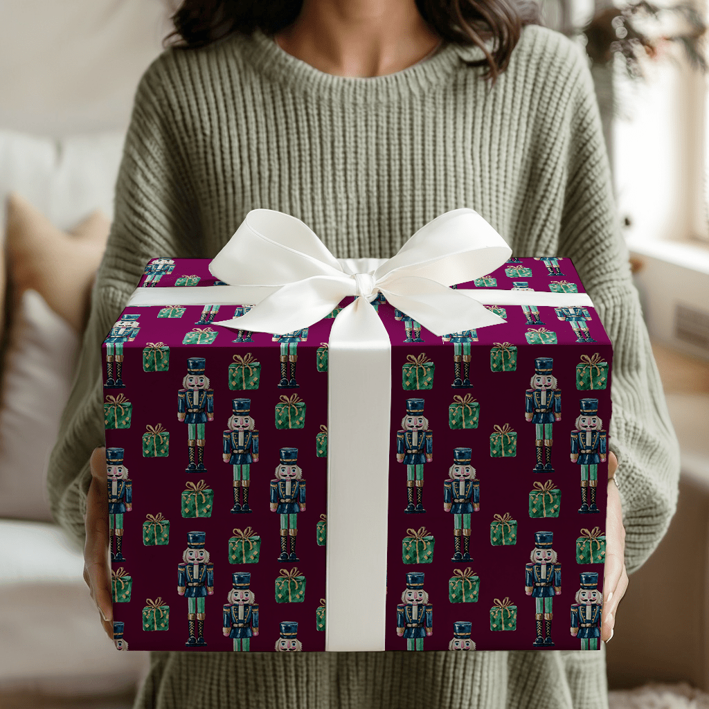 Rosewood Soldier - Wrapping Paper - Aspen & Arlo
