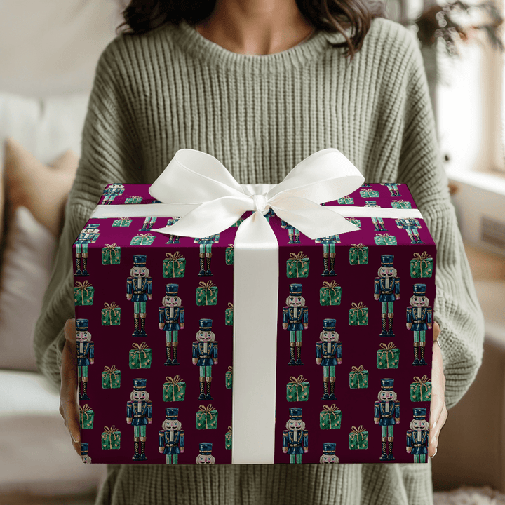 Rosewood Soldier - Wrapping Paper - Aspen & Arlo
