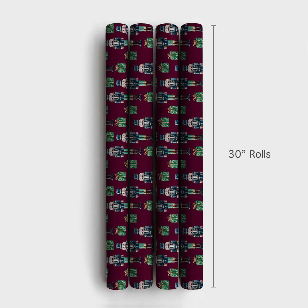 Rosewood Soldier - Wrapping Paper - Aspen & Arlo