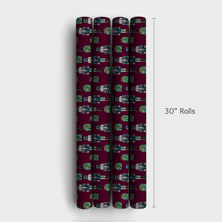 Rosewood Soldier - Wrapping Paper - Aspen & Arlo