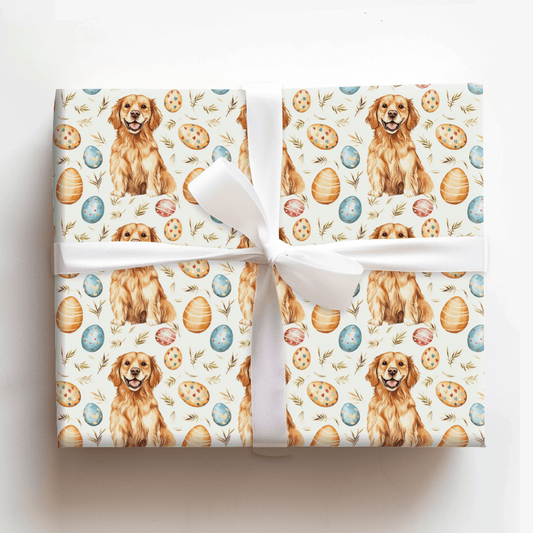 Basket of Golden Eggs - Wrapping Paper - Aspen & Arlo