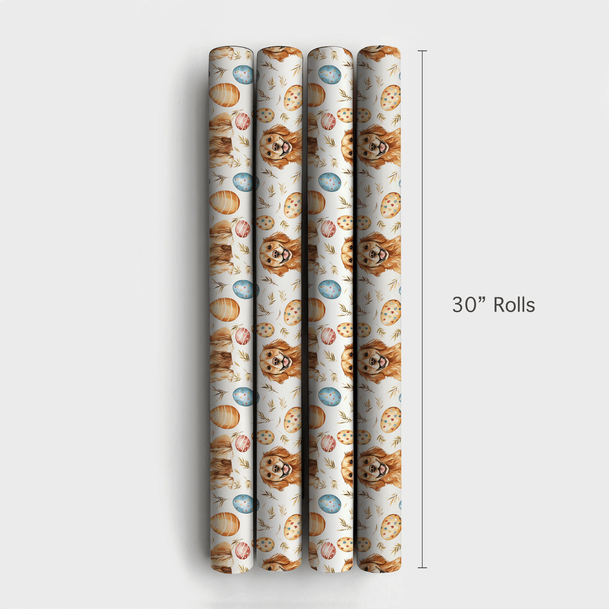 Basket of Golden Eggs - Wrapping Paper - Aspen & Arlo