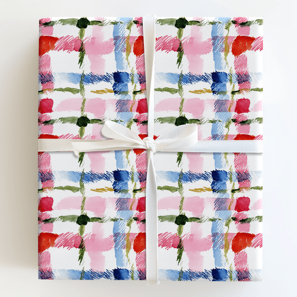Preston Check - Wrapping Paper - Aspen & Arlo