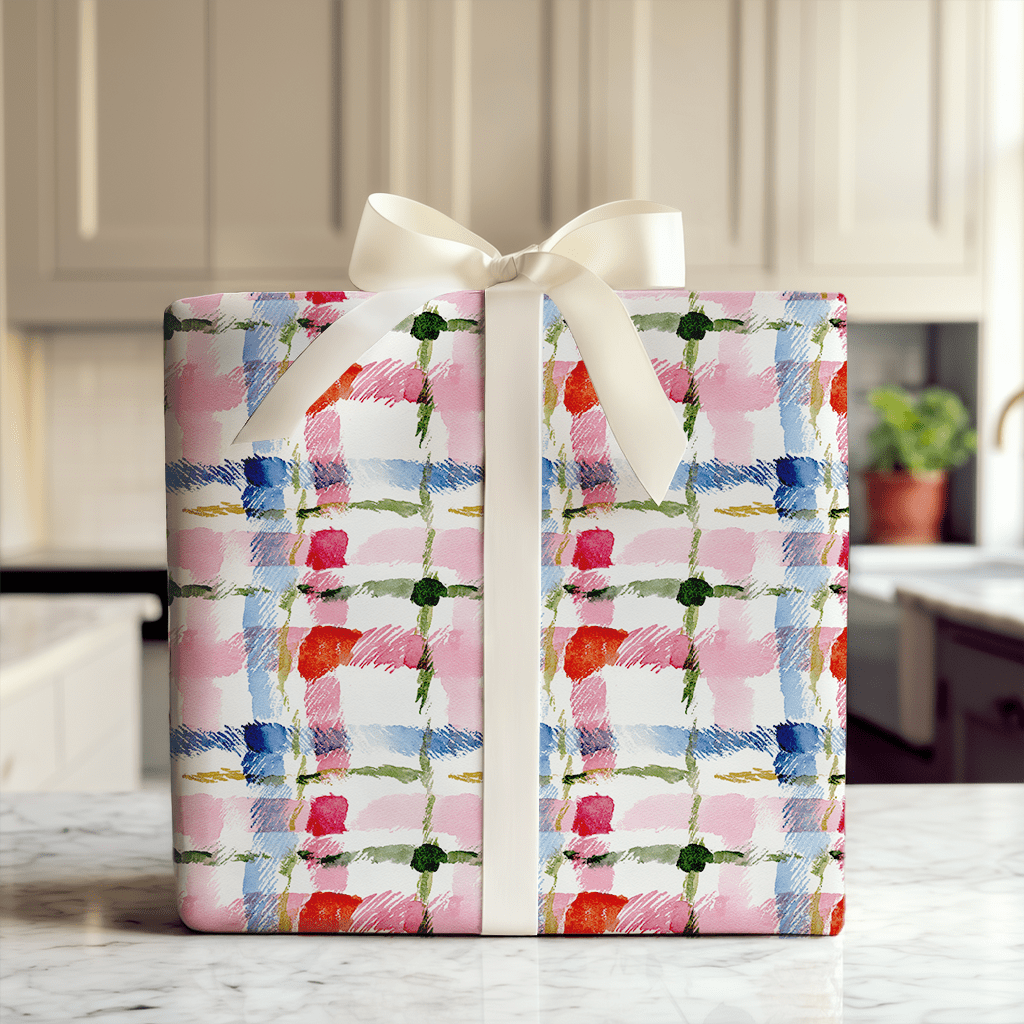 Preston Check - Wrapping Paper - Aspen & Arlo