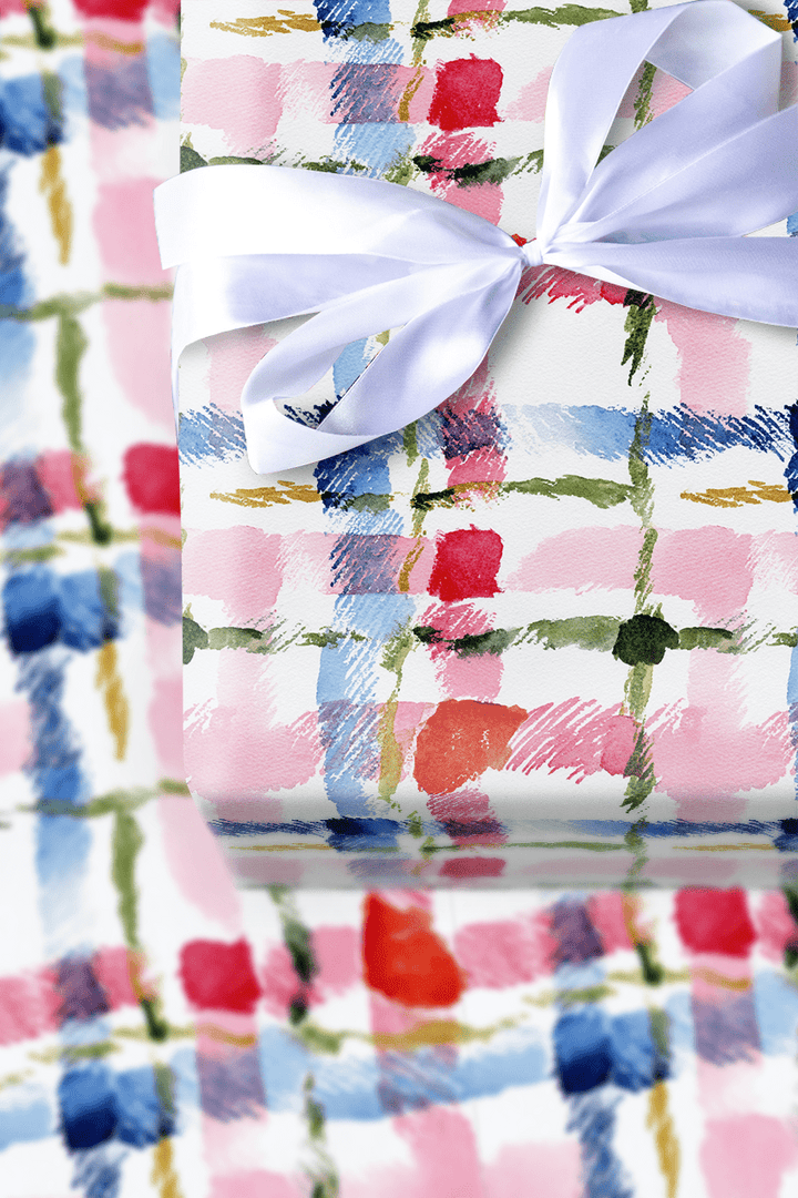 Preston Check - Wrapping Paper - Aspen & Arlo