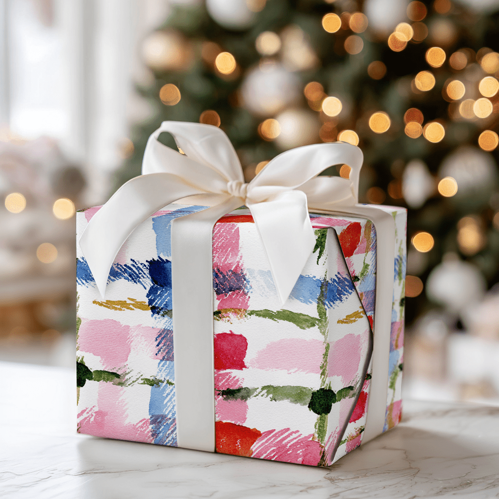 Preston Check - Wrapping Paper - Aspen & Arlo
