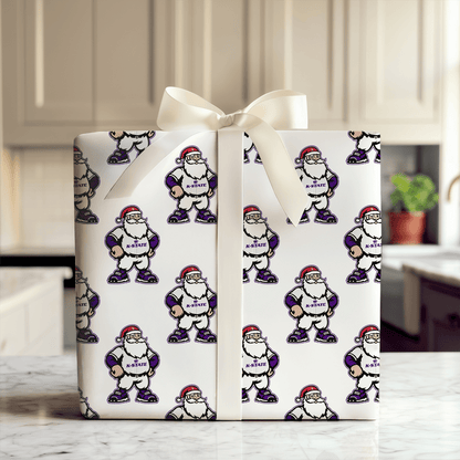 Deck the Diamond – Kansas State - Wrapping Paper - Aspen & Arlo