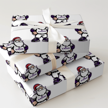 Deck the Diamond – Kansas State - Wrapping Paper - Aspen & Arlo