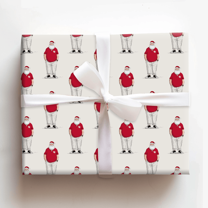 Utah Santa Polo - Wrapping Paper - Aspen & Arlo