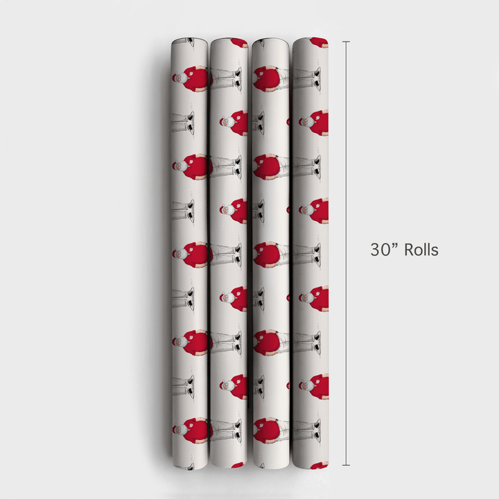 Utah Santa Polo - Wrapping Paper - Aspen & Arlo