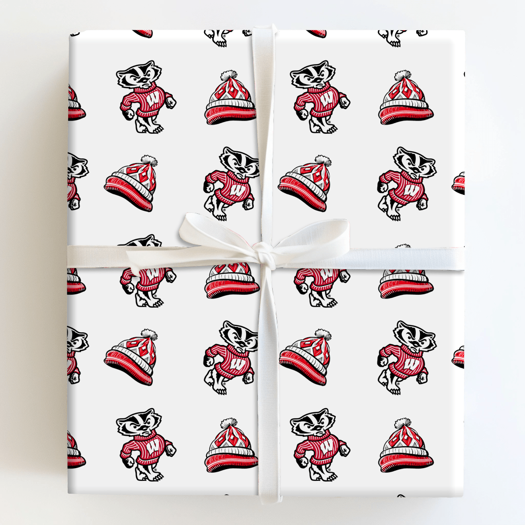 Beanie Badger - Wrapping Paper - Aspen & Arlo