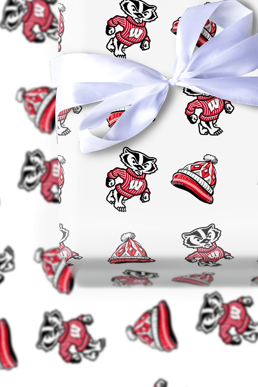 Beanie Badger - Wrapping Paper - Aspen & Arlo