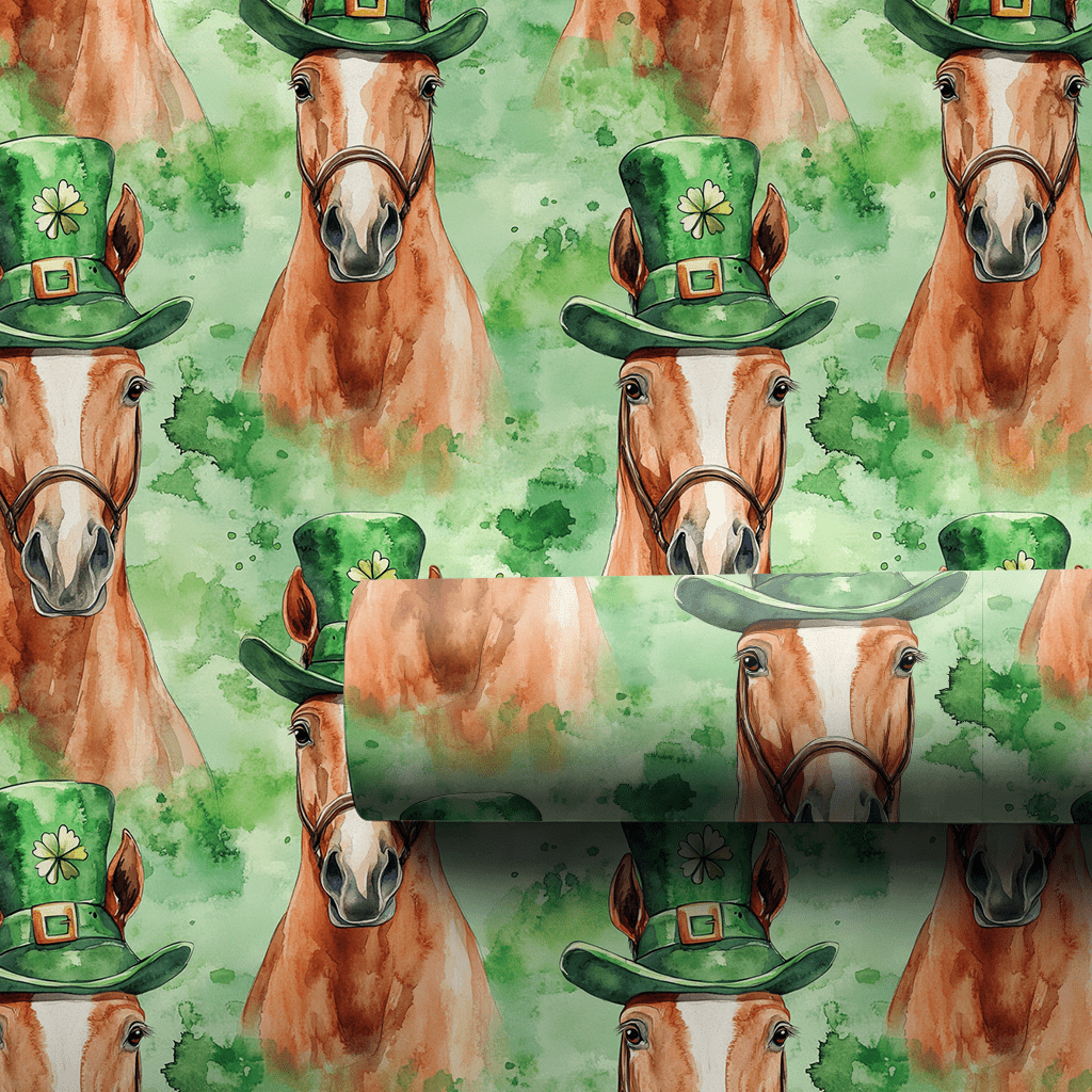 Leprechaun Arabian - Wrapping Paper - Aspen & Arlo