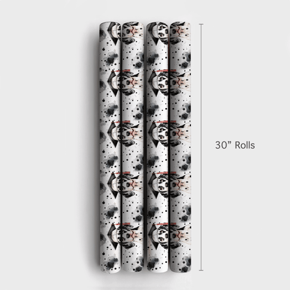 Dalmatian Graduate - Wrapping Paper - Aspen & Arlo