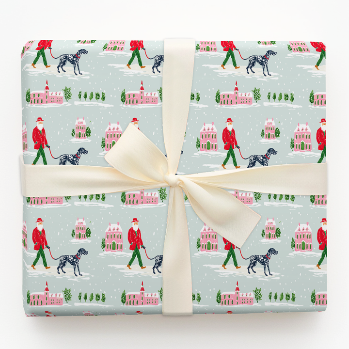 Santa Walks the Great Dane