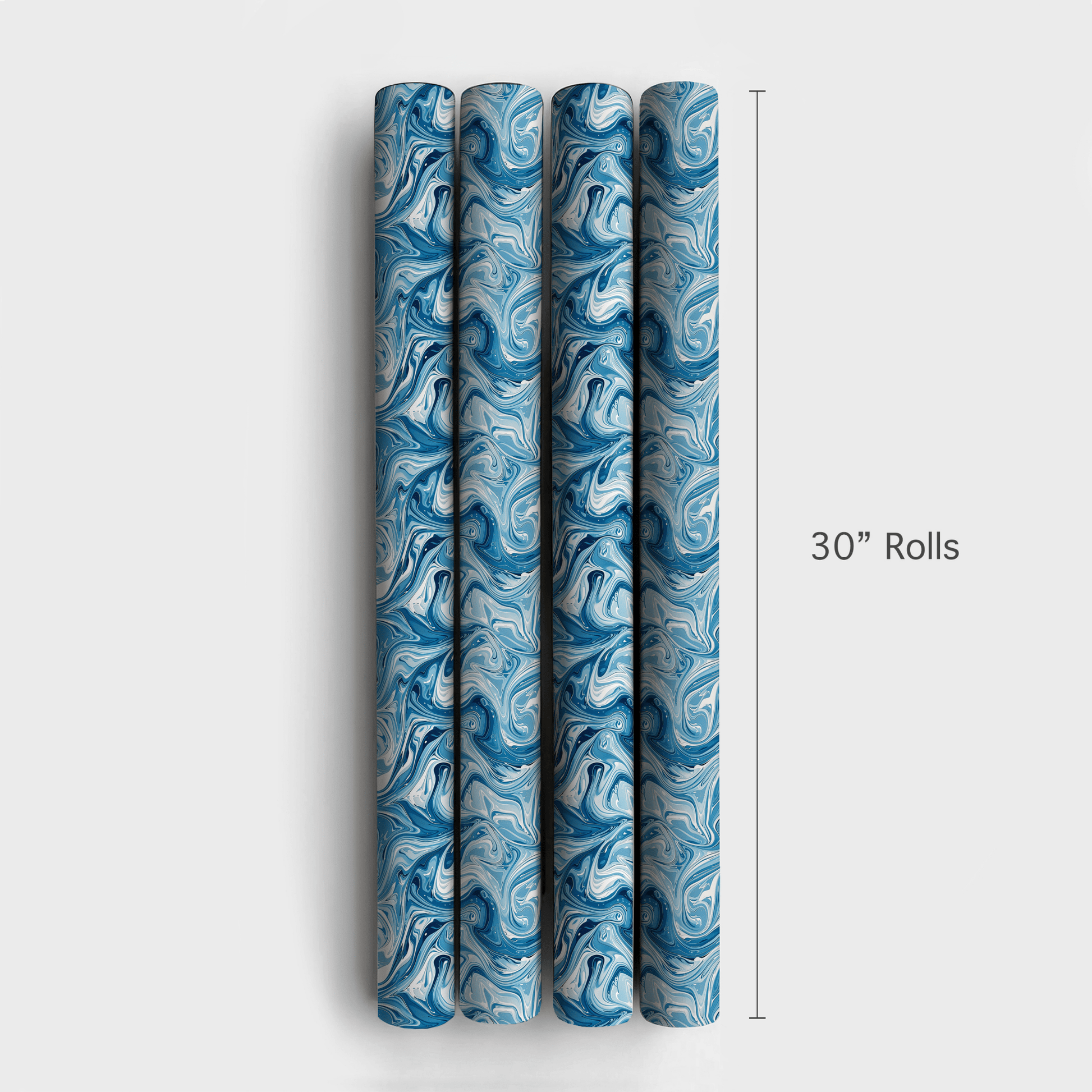 Blue Jewel - Wrapping Paper - Aspen & Arlo