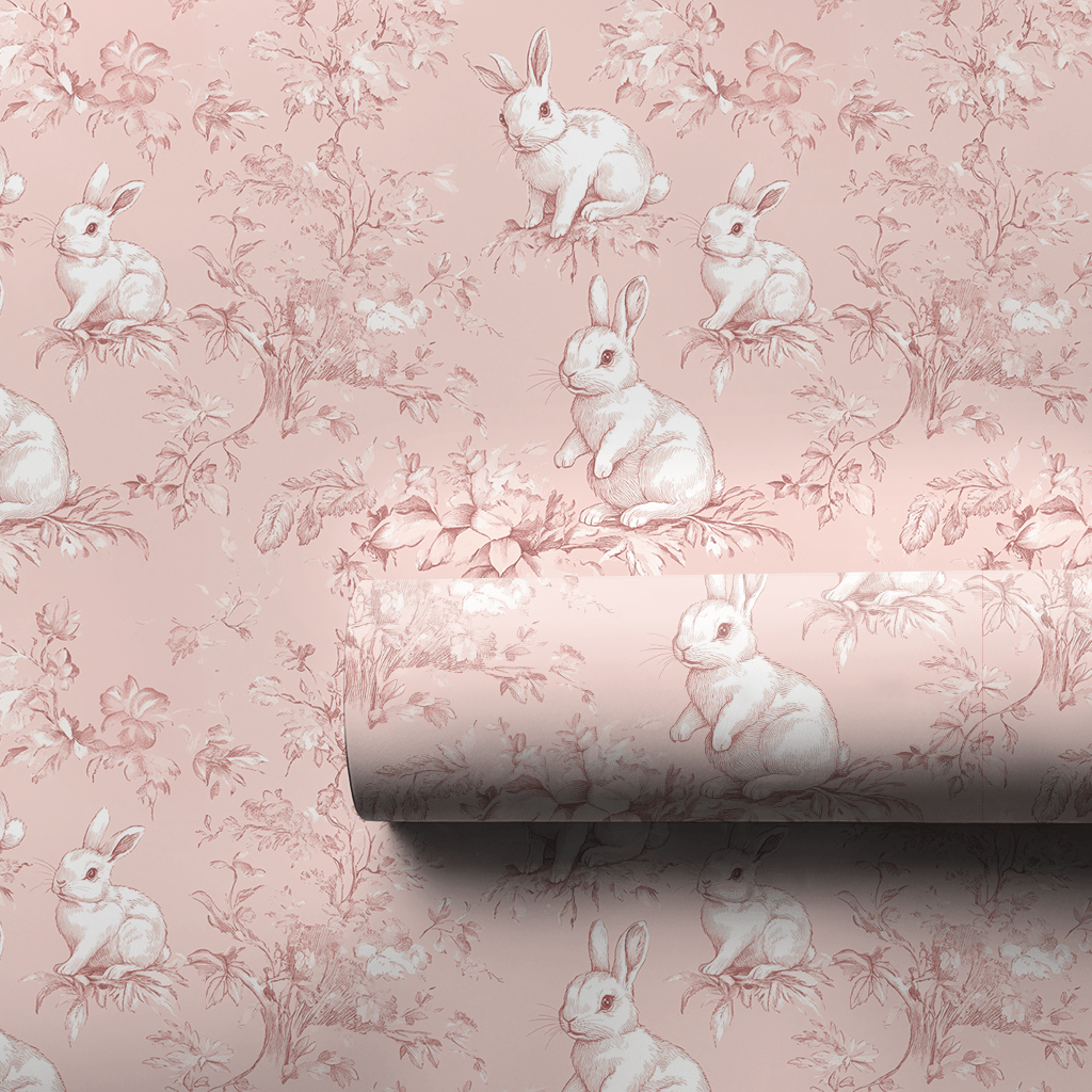 Tickled Pink Tails - Wrapping Paper - Aspen & Arlo