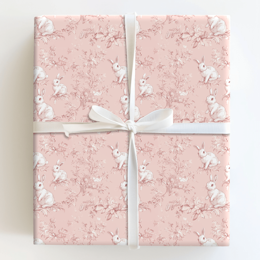 Tickled Pink Tails - Wrapping Paper - Aspen & Arlo