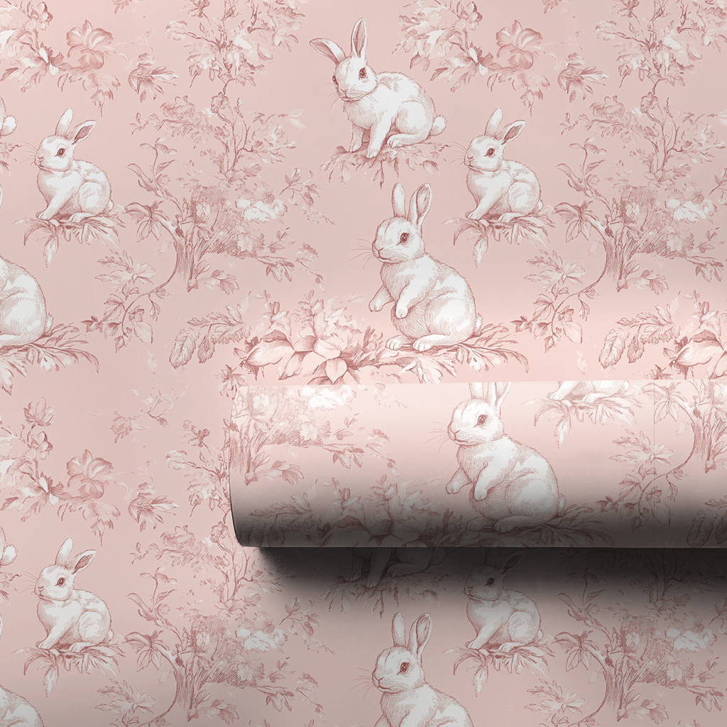 Tickled Pink Tails - Wrapping Paper - Aspen & Arlo