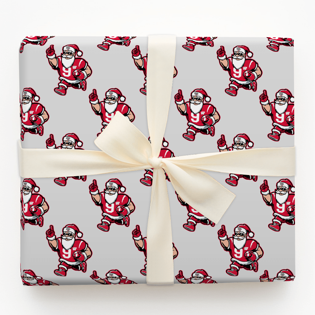 Frozen Field Goals & Cheese Curds - Wrapping Paper - Aspen & Arlo
