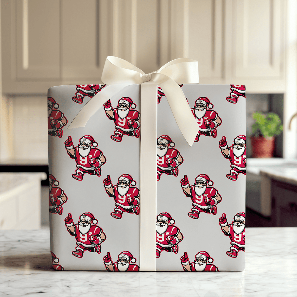 Frozen Field Goals & Cheese Curds - Wrapping Paper - Aspen & Arlo
