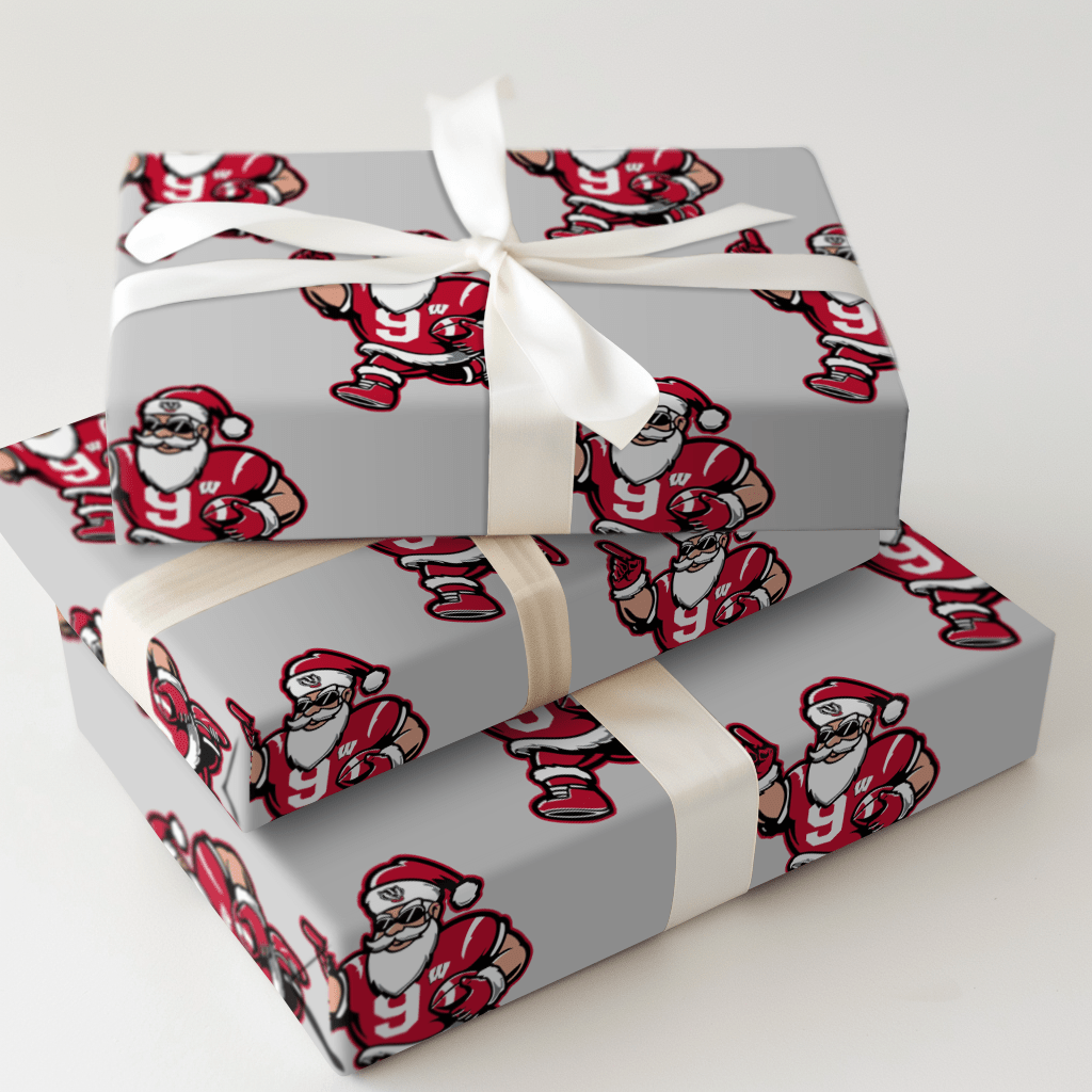 Frozen Field Goals & Cheese Curds - Wrapping Paper - Aspen & Arlo