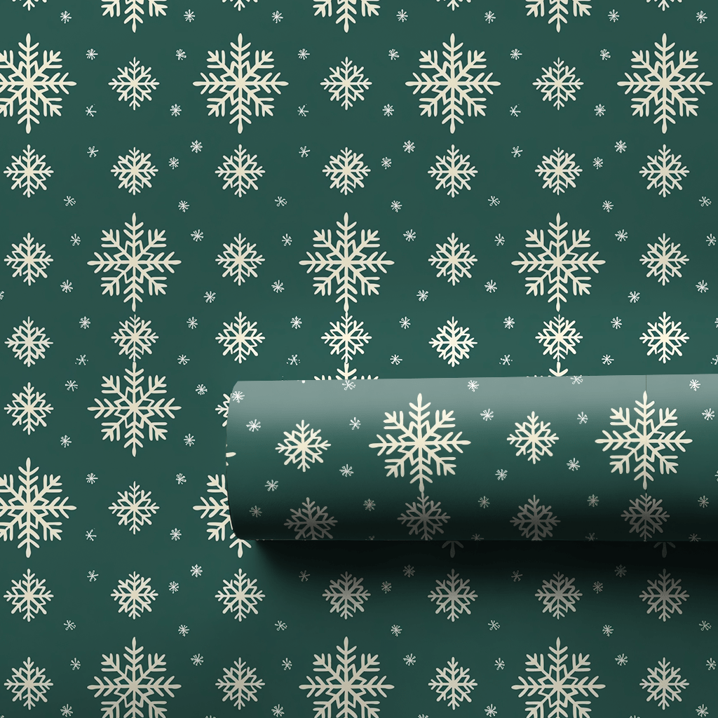Frosty the Pattern - Wrapping Paper - Aspen & Arlo