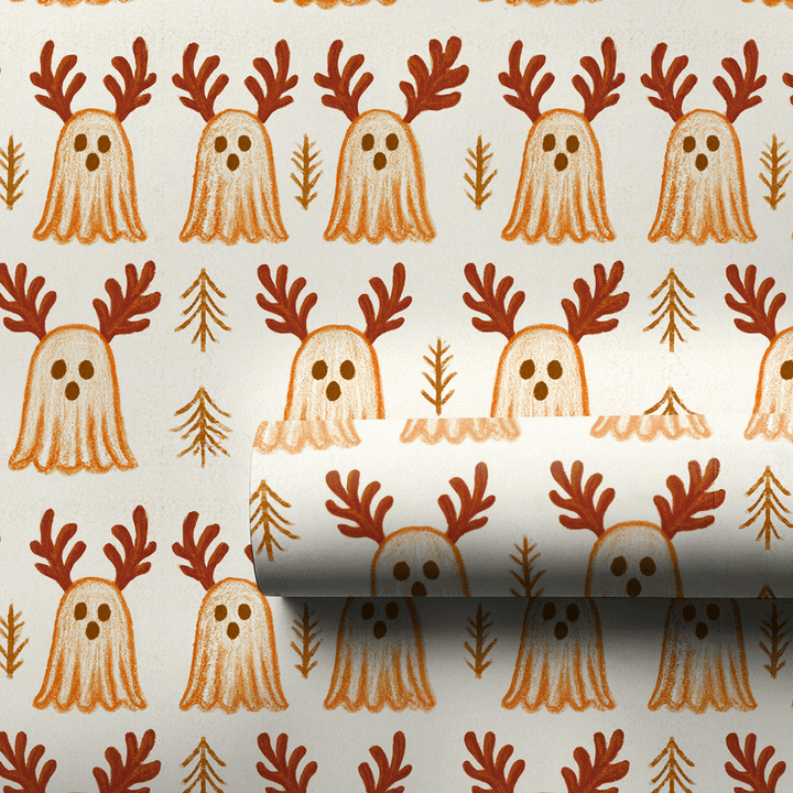 Haunted Herd - Wrapping Paper - Aspen & Arlo
