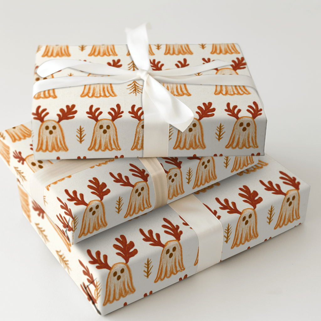 Haunted Herd - Wrapping Paper - Aspen & Arlo
