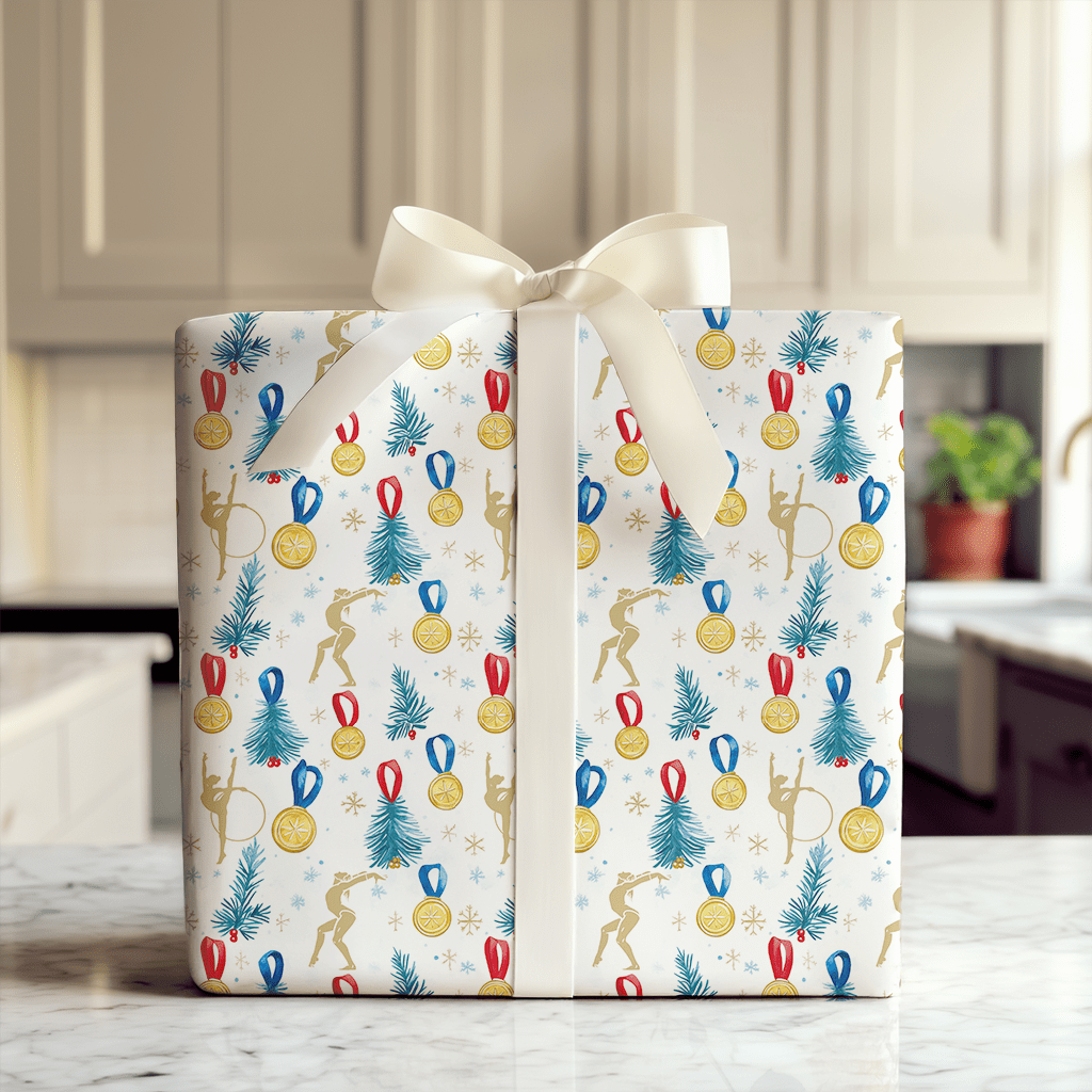 Gold Medal Moment - Wrapping Paper - Aspen & Arlo