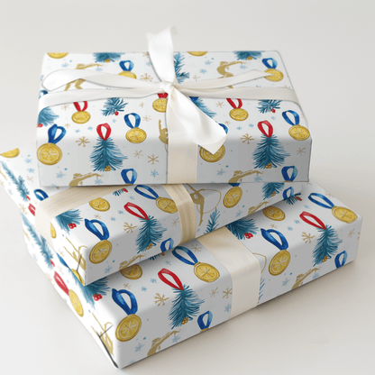 Gold Medal Moment - Wrapping Paper - Aspen & Arlo