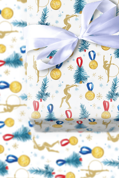 Gold Medal Moment - Wrapping Paper - Aspen & Arlo