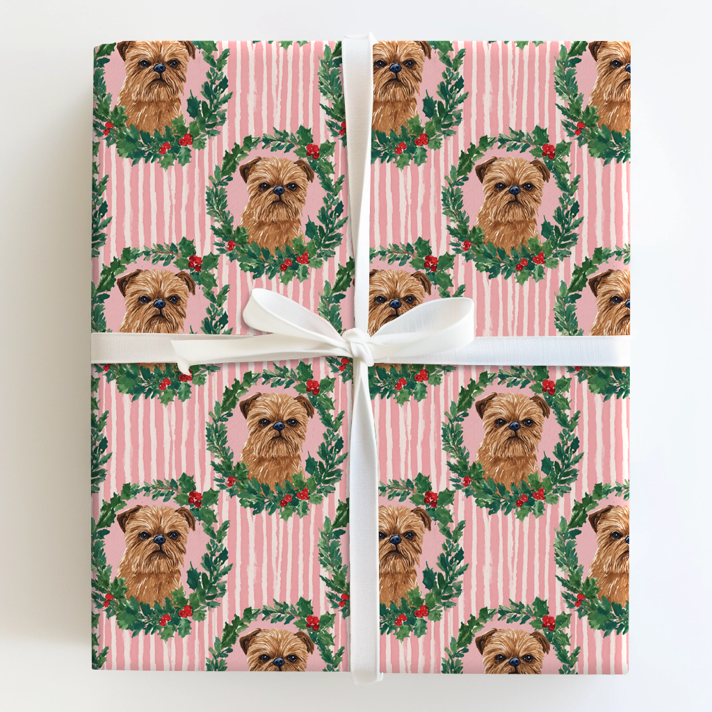 Brussels Griffon & Berries