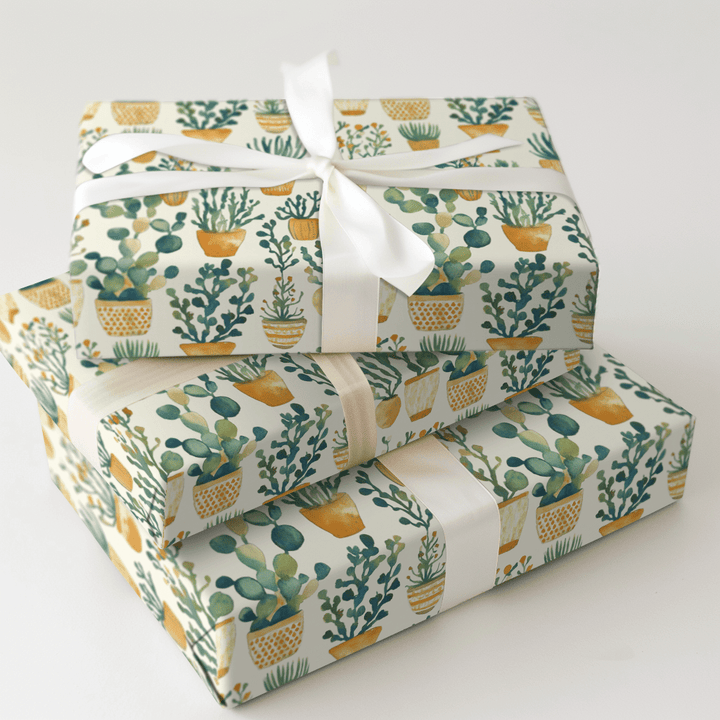 Cacti High - Wrapping Paper - Aspen & Arlo