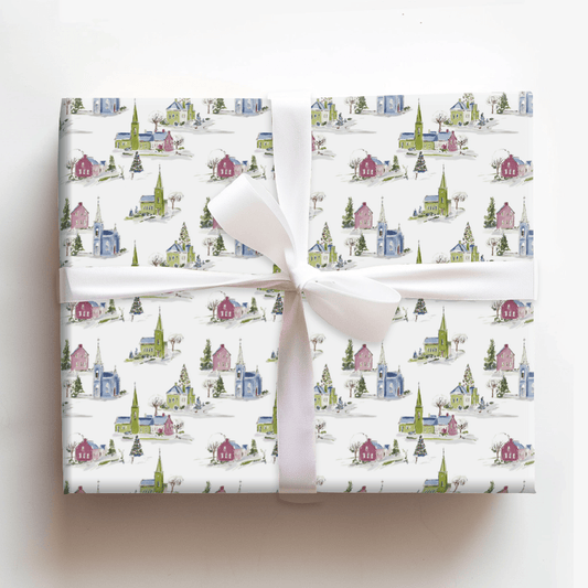 Main Street - Wrapping Paper - Aspen & Arlo
