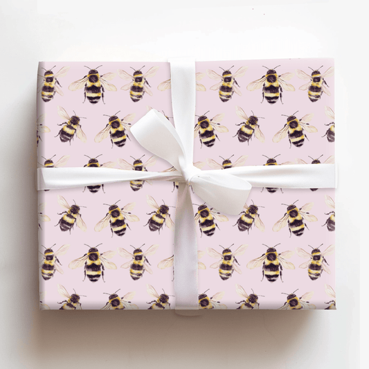 Blossom Buzz - Wrapping Paper - Aspen & Arlo