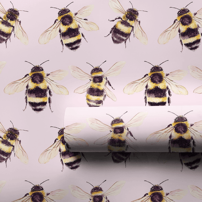 Blossom Buzz - Wrapping Paper - Aspen &amp; Arlo