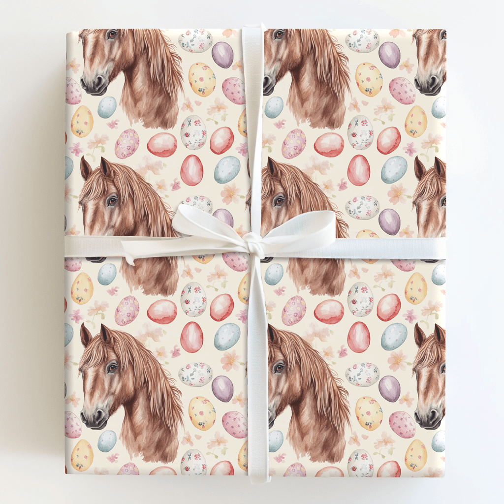 Easter Eggs with the Icelandic - Wrapping Paper - Aspen & Arlo