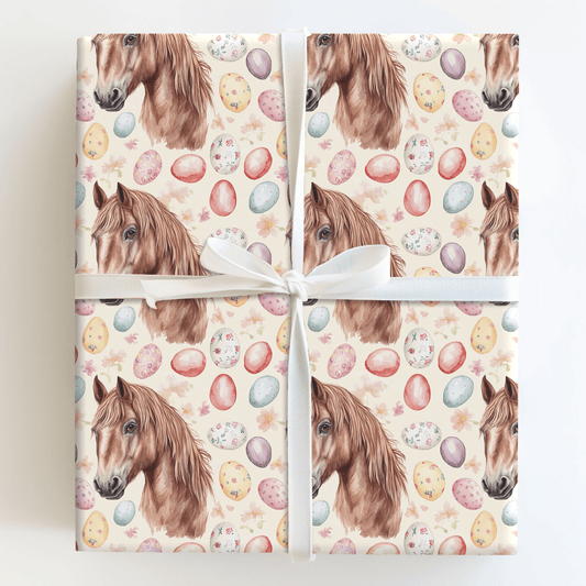 Easter Eggs with the Icelandic - Wrapping Paper - Aspen & Arlo