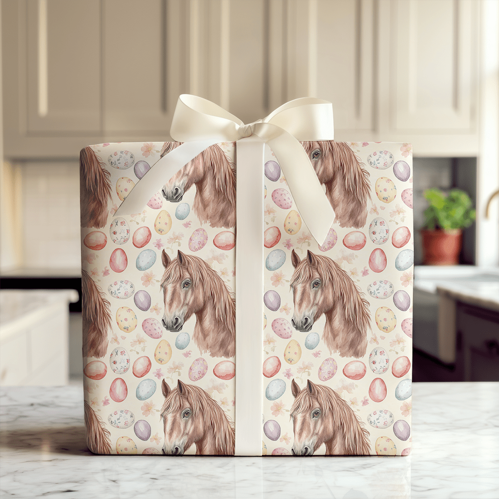 Easter Eggs with the Icelandic - Wrapping Paper - Aspen & Arlo