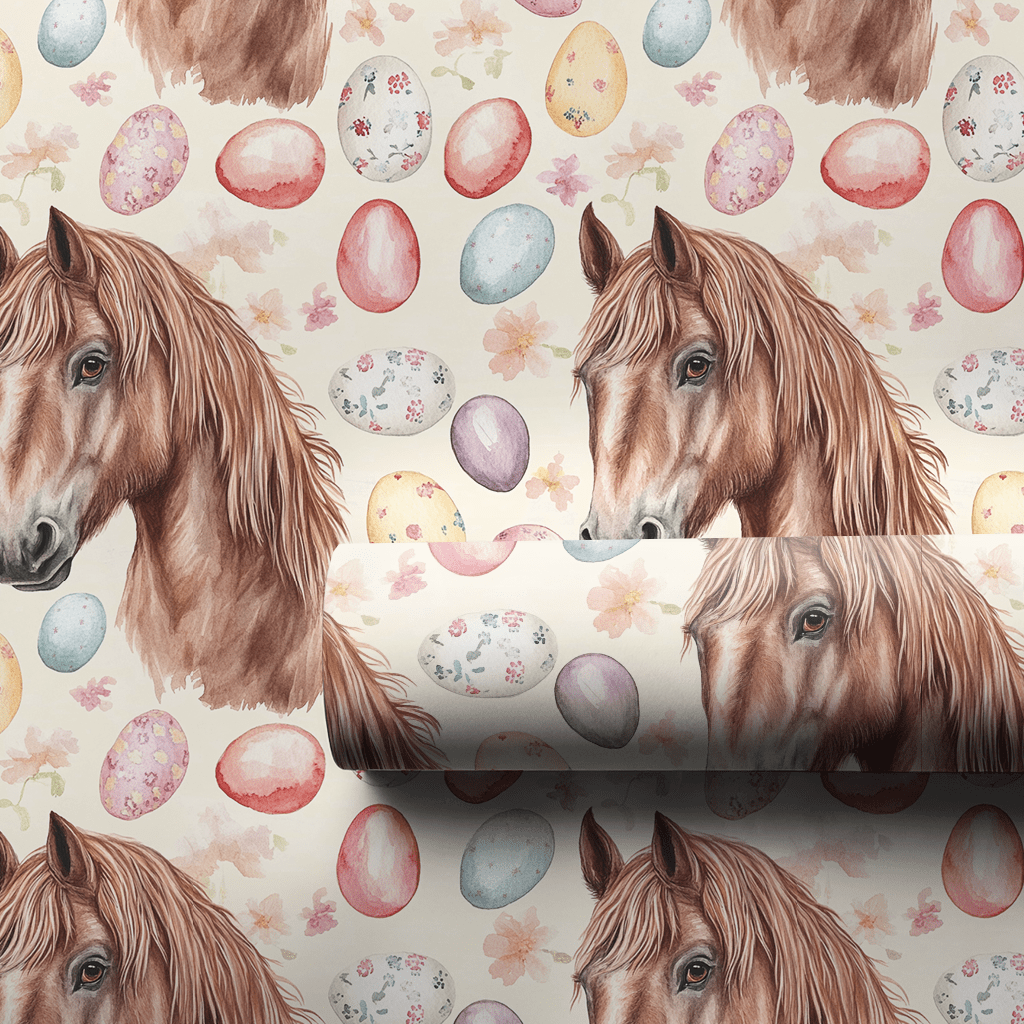 Easter Eggs with the Icelandic - Wrapping Paper - Aspen & Arlo